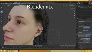 Hair dynamic animation Blender 2.93