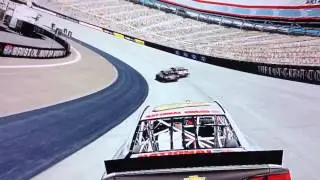 Exciting finish in NASCAR 14