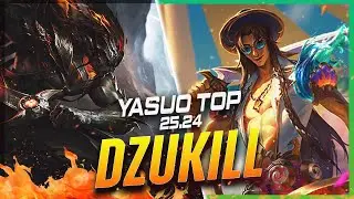 Dzukill - Yasuo vs Yone TOP Patch 25.24 - Yasuo Gameplay