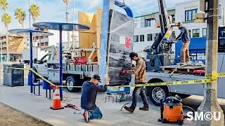 New Digital Kiosk Installed on Ocean Avenue as Santa Monica Expands Interactive Wayfinding Program