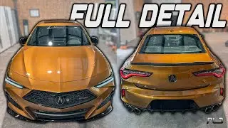 COMPLETE DETAIL! | GOLD ACURA TLX TYPE S ASPEC