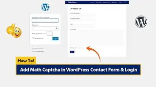 How To! Add Advanced Math Captcha in WordPress Forms and Login Page 2021