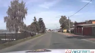Obecní policie Vestec - dopolední hlídková činnost | Superb 3.6 V6 4x4