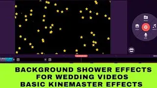 background shower for wedding videos editing ,.. for basic kinemaster learner