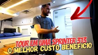 TOUR EM UM MOTORHOME COM O MELHOR CUSTO BENEFÍCIO. SPRINTER 313CDI É A MELHOR?