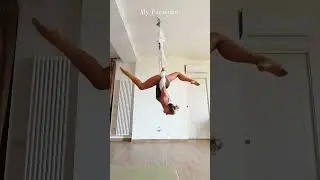 NAKED FLY YOGA CHALLENGE  #girl