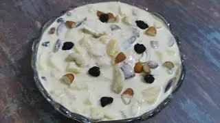 Fruit & Nut Cream Salad | Cooking Zest