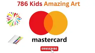 How to draw master card logo using ms paint # Logo drawing easy
