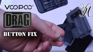 VooPoo DRAG (Original) Button Fix - Read description