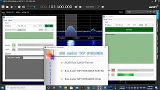 SDR Audio TCP Streamer