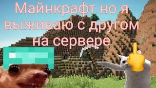 майнкрафт но я выживаю с другом