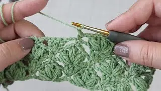 How to make a very easy Soft and light Crochet blanket🧶