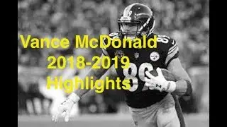 Vance McDonald 2018-2019 Highlights!