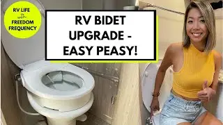 RV Life - How to Install a Bidet in Your RV. Quick, Easy, and for Under $150