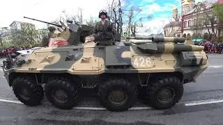 Парад Победы. Владивосток 9 мая 2021 года