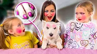 МЕЙКАП ЧЕЛЛЕНДЖ от Саши Лето!! // Набор Косметики Для ДЕВОЧЕК!