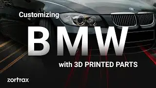 Zortrax 3D Printers Used to Customize a BMW Vehicle