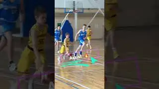 Assist 🔥 #стремление #nba #дети #баскетбол #basketball #рекомендации #спорт #тренировка