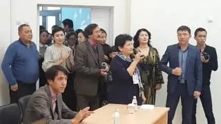 Встреча с Айдыном Айымбетовым. Дворец школьников. Талдыкорган.