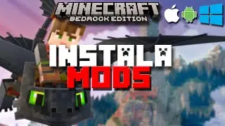 Cómo INSTALAR MODS en MINECRAFT BEDROCK | TODAS LAS VERSIONES