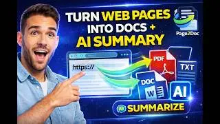 Convert Webpages to PDF With One Click