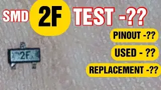 How to test 2F smd component with multimeter I know all details about 2F smd component