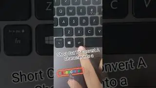 Short Cut To Convert A Character into An Unicode | #26 | 