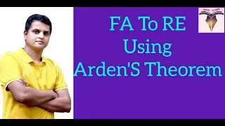 Conversion from Finite Automata to Regular Expression using Arden's Theorem (C96)