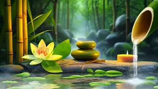 Relaxing Music • Calm Piano Music, Sleep Music, Water Sounds, Meditation Music, Bamboo