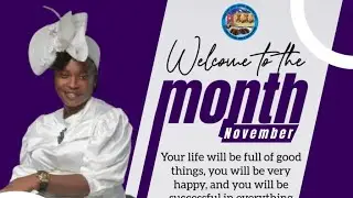 NOVEMBER TO REMEMBER PROPHETIC DECLARATION