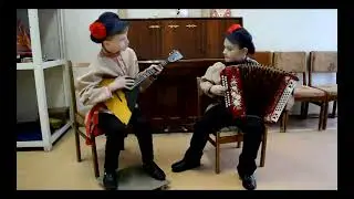 Дессерт Матвей гармонь, Шемегон Арсений балалайка, МБУ ДО ДШИ г Ярцево