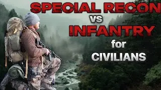 How to evaluate Reconnaissance and Infantry tasks for a Civilian context
