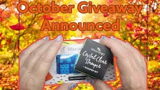 Wow October Flew by October's Giveaway Winner is Announced!