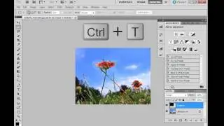 Photoshop - Fake lens flare