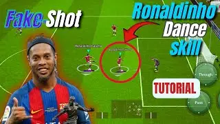 Learn Fake-Shot (TUTORIAL) in efootball Mobile 2024 
