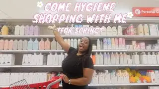 HYGIENE SHOPPING AT TARGET VLOG *FOR SPRING*! | EVERYDAY HYGIENE ESSENTIALS! FINDING NEW PRODUCTS!