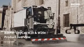Bucher CityCat W20 & W20e - Product overview