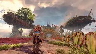 Horizon Forbidden West | Arriving at Plainsong | 4K HDR