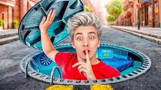 Я Построил СЕКРЕТНЫЕ КОМНАТЫ на УЛИЦЕ !