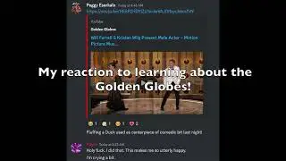 My reaction!