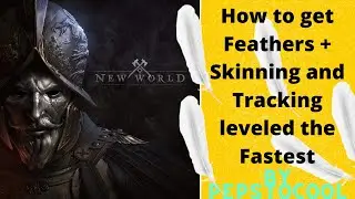 NEW NORLD How To Get Feathers + Tracking and Skinning Leveled fastest Method