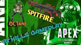 Apex Legends Mobile Octane Spitfire Gameplay #apexlegendsmobile