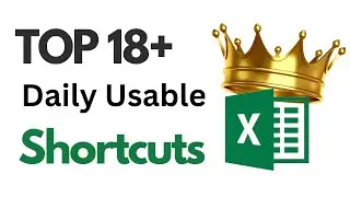 [Easy Excel] All short keys of Microsoft Excel