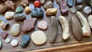 My 30 Years Rock Collection I Found Everyone Of Them Around United States