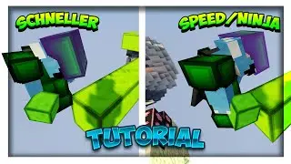 Tutorial schneller & ninja/speed bridge | Minecraft Tutorial