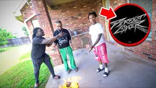 Acting Like I’m Burning A BOX Of Jazz NEW CLOTHES For Her Clothing Line…