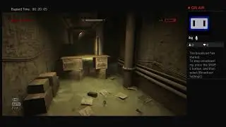 Outlast only they sent a really bad comedian to stop the crazies