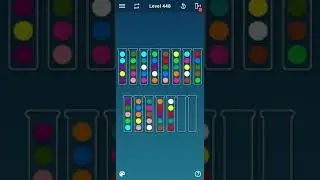 BALL SORT PUZZLE LEVEL 448