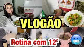 VLOGÃO- ROTINA em UM DIA MUITO FRIO 🥶 + ORGANIZAÇÃO na CASA e JANTA DELICIOSA por-Jane Uchoa 💕
