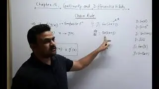 #ChainRule of Differentiation Lecture-1 #Class12 #maths #ncert Ex-5.2 Theory,concepts,working rule